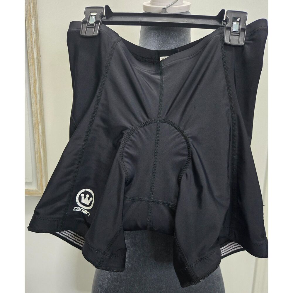 Canari Padded Cycling Shorts Women’s M Black Bike Chamois Compression